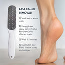1 pieza, eliminador y raspador de luz muerta de doble cara, herramienta de cuidado de pies ergonómica manual con superficie texturizada para un suave beige claro, cuidado de talones y dedos del pie, no necesita electricidad, diseño portátil para uso domé