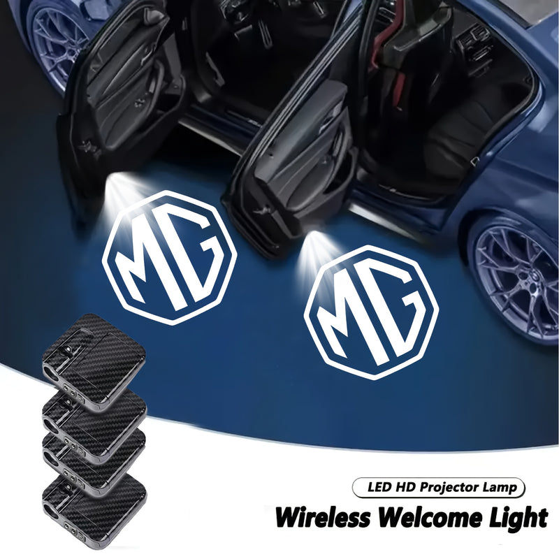 4 Piezas de Luces LED Decorativas para Coche MG, Encendido Automático al Abrir Puerta, Accesorios Unisex para Auto, Iluminación Interior, Luces con Sensor de Puertas Abiertas, Diseño Elegante, Leds Montados en Superficie, Funcionan con Batería, Iluminaci
