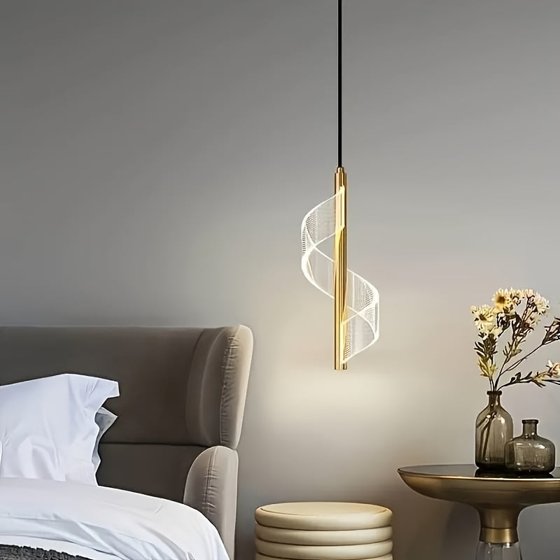 Lámpara de LED de montaje en pared metálica de altura ajustable - Incluye hardware de instalación, Fijación no desmontable, Cableado, 85V-265V, Sin batería, Fuente de luz incluida, Temperatura de luz ajustable de 3000-6000K, Ideal para dormitorio, sala d