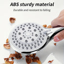 Cabezal De Ducha Portátil Con Un Gran Orificio De Salida De Agua, Con Soporte Y Manguera, 5 Modos De Salida De Agua Ajustable, Boquilla De Ducha Para Baño, Rociador De Ducha, Accesorios De Baño, Hardware De Baño