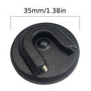 1/2pcs Colgador Universal de Micrófono para Radio CB Ham, Soporte de Micrófono con Perilla Redonda y Adhesivo para Motorola HLN9073B CDM1250 CDM750 GM300 M1225 GM3688 GTX800 Kenwood TK768G TK868G TM471A Radios Bidireccionales