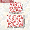 1pc Alfombrilla para Estufa de Halloween - Decoración de Cocina con Salpicaduras de Sangre Roja, Protector Antideslizante para Gas/Estufa, Cubierta Fácil de Limpiar para Fiesta de Halloween - Accesorio Espeluznante para Amantes del Terror, Diseño Temátic
