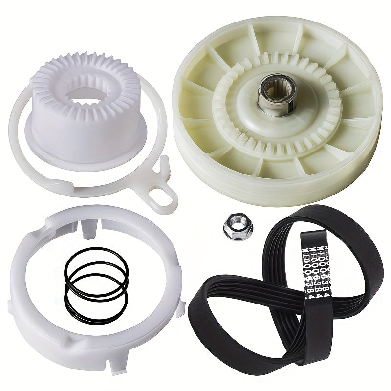 Kit de Embrague para Lavadora, Conjunto de Repuesto de Correa de Transmisión W10006384 para Juntas de Whirlpool y Kenmore, Reemplaza W10721967, W10006356, AP5951296, W1031581818, PS100, PS57144, W10006352