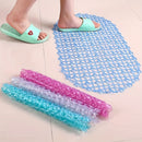 1 pieza - Alfombra de baño para ducha, alfombrilla para bañera y cuarto de baño, tapete antideslizante con ventosas, felpudo de PVC
