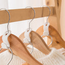 10pcs Ganchos De Ropa Simples, Ganchos De Utilidad Para Montar En La Pared
