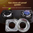 10pcs Gaskest Antimanchas para Estufa de Gas - Anillos Redondos y Cuadrados de Aluminio Resistentes al Calor, Resistencia a Altas Temperaturas hasta 500°C, Protectores Fáciles de Limpiar para Quemadores de Gas e Inducción, Protector de Encimeras de Gas,
