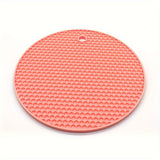 Tapete de Silicona, Trípode de Silicona, Juego de Agarraderas Resistentes al Calor, 2 Tamaños, Almohadilla Antideslizante Multifuncional, Adecuada para Hot Pot, Plato Caliente, Abridor de Botellas, Adecuada para Aislamiento Térmico de Cocina, Soporte par