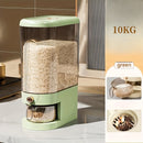 Dispensador Hermético de Arroz 1pc - Capacidad de 5kg/10kg, A Prueba de Humedad e Insectos, Contenedor de Almacenamiento con Cajón Grande para Organización de Cocina, Contenedores de Almacenamiento para Organización del Hogar