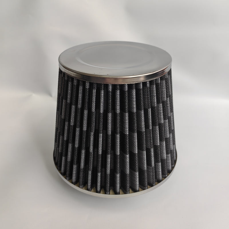 1 Pieza, Filtro De Aire De Malla, Acero Inoxidable, Tela No Tejida, Material De Manga De Goma, Aire Limpio Y Transparente, Adecuado Para Filtrar Gases En Automóviles, Cocinas, Baños, Etc