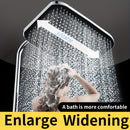 1 cabezal de ducha de alta presión, cabezal superior, rociador grande para ducha, cabezal único con presión, cabezal de ducha tipo loto para baño, accesorios para baño