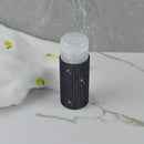 Dispensador de cosméticos decorado con diamantes de imitación de 150 ml para tónico, removedor de maquillaje, removedor de esmalte de uñas - Botella de bomba de empuje independiente de plástico, sin necesidad de electricidad