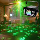 1 pza. Lámpara de bola mágica de 7 ojos USB, luces de bola de discoteca DJ, luces de fiesta LED RGB, luces de proyector de escenario con control remoto, aptas para Navidad, bodas, bares, salones de café y escaparates de tiendas.