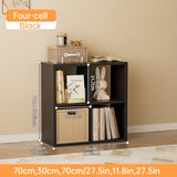 1 Armario de almacenamiento moderno de acero al carbono - Diseño plegable que ahorra espacio, armario multifuncional adecuado para oficina, armario, mesa de noche - Fácil de ensamblar, organización del hogar | Estructura metálica duradera, negro y blanco