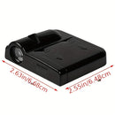 proyector de luz De Señal universal Proyector Inalámbrico, Logo Para BMW, audi, Vw, Ford, Toyota, Captur, Accesorios Para Automóviles