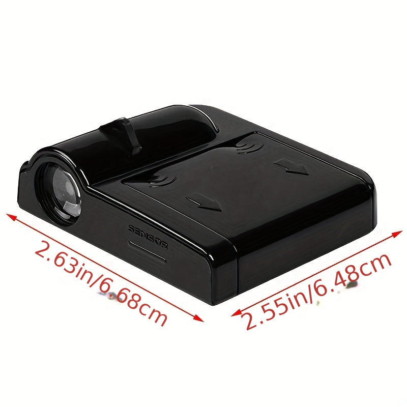 proyector de luz De Señal universal Proyector Inalámbrico, Logo Para BMW, audi, Vw, Ford, Toyota, Captur, Accesorios Para Automóviles