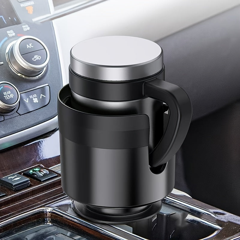 1pc Soporte Ajustable para Vaso de Coche, Material PP, Portavasos Multifuncional para Tablero, Tipo Universal, Compatible con Botellas Grandes de 26/32/40 Onzas (8.13cm-9.65cm)