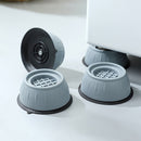 4 Piezas de Almohadillas Antivibración para Lavadora, Base Universal Aumento de Altura Antideslizante, Reductor de Ruido y Amortiguador para Refrigeradores y Otros Electrodomésticos