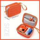 Estuche de protección para altavoces mini compactos - Cápsula dura de EVA, ligera y elegante, impermeable y resistente a los golpes, ideal para altavoces mini Yoto (solo estuche, se ajusta a funda de silicona), bolsa de almacenamiento portátil | Cremalle