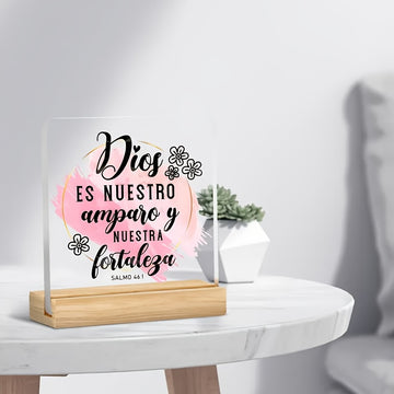 2D Plano, 1 Pieza, Dios Nuestra Casa Sagrada, Perfecto para Decoración del Hogar o Oficina, Decoración de la Sala de Oración, Regalo Cristiano, Día de la Madre, Día del Padre, Pascua