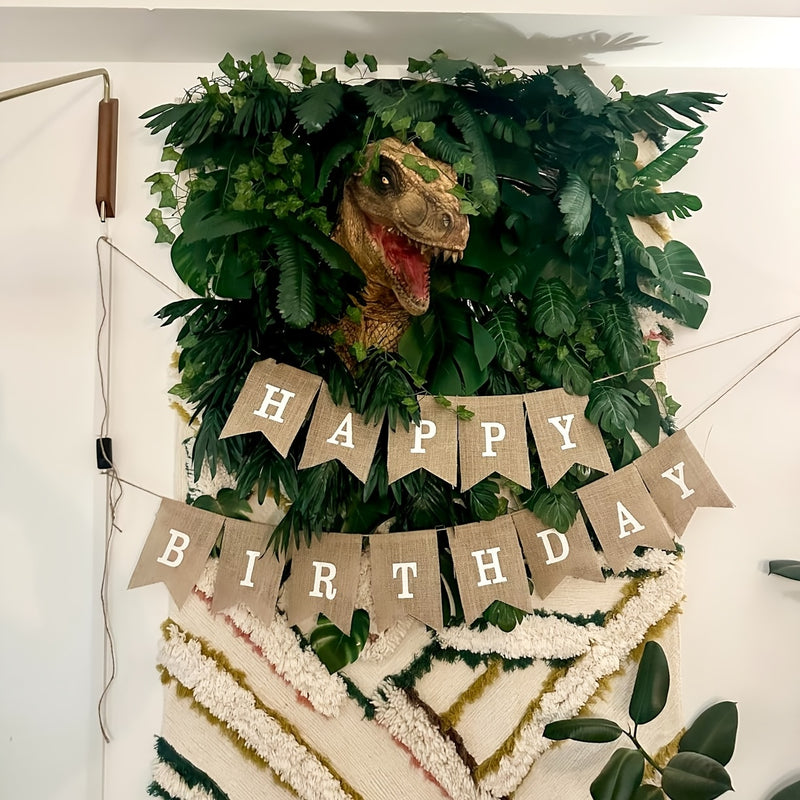 70 piezas de decoración para fiestas hawaianas con plantas verdes artificiales, hojas de palma tropicales falsas en 6 tamaños con tallos, ideales para decoración de primavera y verano al aire libre, Día de San Patricio, Pascua, fiestas con temática de ju