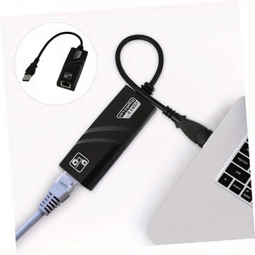 Adaptador de red Ethernet Gigabit USB 3.0 con conector RJ45 femenino, convertidor de cableado para Macbook Air, interfaz de red USB-C a RJ45, velocidad de transferencia de datos de 100 MB/s, compatible con SmartThings, método de control de aplicaciones,