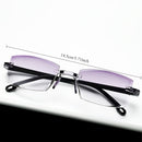 Gafas Anti-Luz Azul de Moda, Gafas Sin Marco Modernas para Computadora, Modelo Único para Hombres y Mujeres con Visión Clara