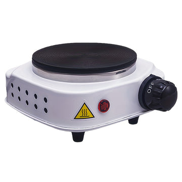 Calentador portátil compacto blanco, adecuado para el hogar, el dormitorio o la oficina, para calentar bebidas como el café.