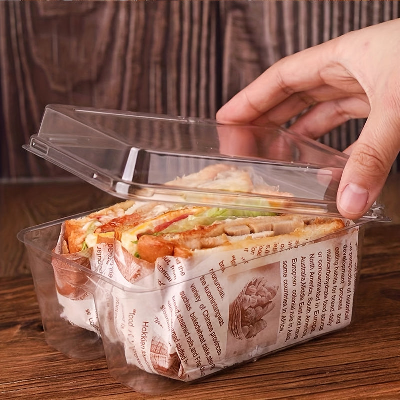 Caja de embalaje de 13 piezas para paquetes de pan, caja de embalaje de pan, caja de conservación de tostadas, caja de embalaje de alimentos refrigerados, caja de embalaje para llevar de grado alimenticio.