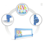 BARANDA BED RAIL 2 IN 1 BABY AZUL - 18762 ASALVO