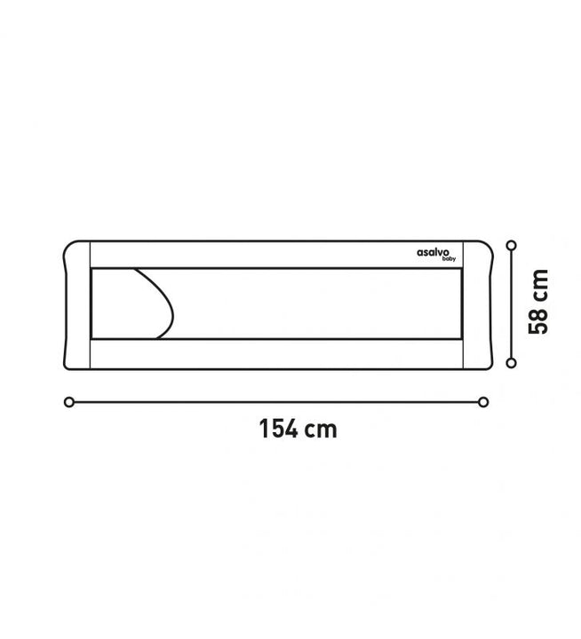 BARANDA CUNA 2 IN 1 LOS 3 CERDITOS BEIGE - 18779 ASALVO