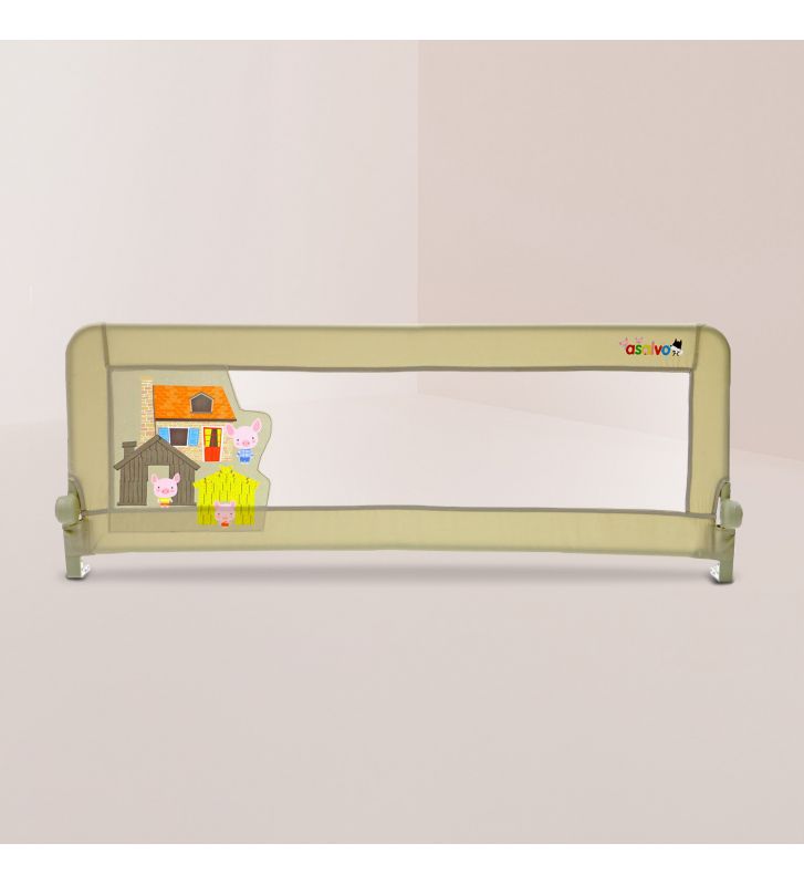 BARANDA CUNA 2 IN 1 LOS 3 CERDITOS BEIGE - 18779 ASALVO