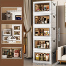 Organizador plegable versátil, ideal para snacks, juguetes, ropa y más, perfecto para cocina, dormitorio, baño y residencias estudiantiles