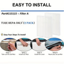 Paquete De 2 Piezas, Filtros Hepa Verdaderos Purificadores De Aire Winix Plasmawave C535, Am90, P300, 5300/5300-2, 6300/6300-2, Compatible Con Winix Plasmawave C535, Am90, P300, 5300/5300-2, 6300/6300-2 Purificadores De Aire