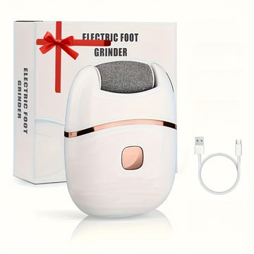1pc Removedor de Pies Eléctrico, 5 Cabezales Intercambiables, Carga USB, Adecuado para Adultos, Herramienta de Pedicura para el Hogar y Viaje y Regalo Perfecto