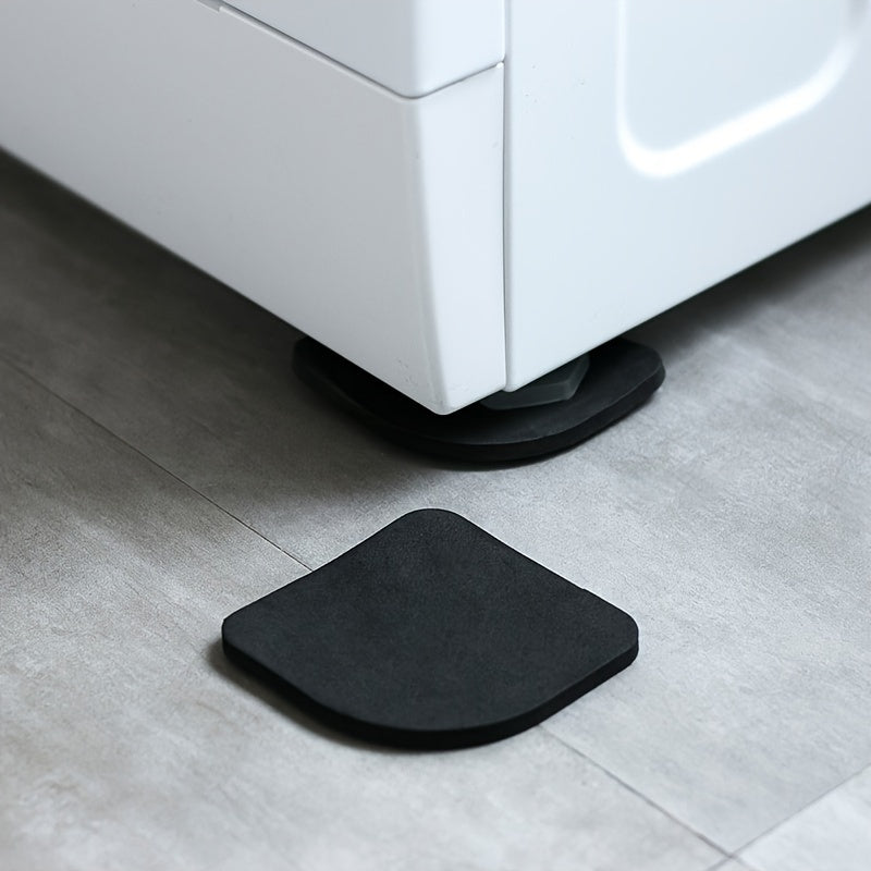 4 Piezas, Almohadillas Estabilizadoras Antideslizantes, Alfombrilla Universal Antideslizante Para Muebles Y Lavadora, Protector De Suelo Silencioso, Plástico Duradero