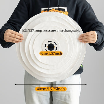 Lámpara de techo con forma de nube de origami moderno - Diseño floral de papel blanco elegante, fácil de instalar, no requiere electricidad, regalo perfecto para decoración del hogar, estilo y creatividad.