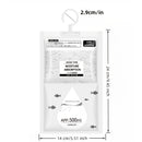 Bolsas colgantes absorbentes de humedad - Sin necesidad de electricidad, desecante de plástico reutilizable para clóset, dormitorio, baño y residencias estudiantiles - Control de olores