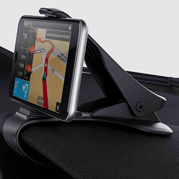 Soporte para teléfono para salpicadero de coche y consola central - Soporte de navegación estilo HUD | Soporte de montaje para vehículo para una conducción segura | Soporte para teléfono móvil para automóvil