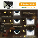 100 Luces de Seguridad LED Solares para Exteriores con Encendido/Apagado Automático - Impermeables IPX4, Cobertura Amplia 270°, Bombillas LED Energeticamente Eficientes y Batería de Litio - Para Entrada, Garaje, Patio, Jardín, Camino - Fácil Instalación