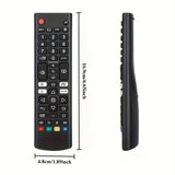 Control remoto universal de reemplazo para televisores inteligentes LG - Compatible con series OLED, UHD, QNED y NanoCell (UP70-UP87, OLED A1-G2, QNED 80-99, Nano 55-99, UQ9000-UQ8000), carga con batería o USB, sin componentes electrónicos, tarjeta madre