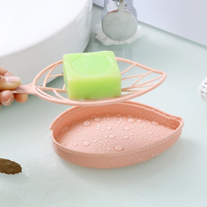 Caja de Jabón con Drenaje de Doble Capa para Baño 1pc