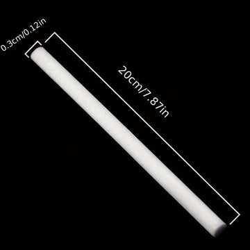 Humedificador de Algodón Barra Filtro - Filtro de repuesto desechable blanco, longitud cortable para ajuste, instalación fácil para uso en el hogar y la oficina, filtro de limpieza de aire, diseño simple, tecnología de aire limpio
