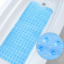 Alfombrilla de baño extra grande antideslizante - 40x16 pulgadas, PVC duradero, lavable en máquina, secado rápido, alfombrilla de baño ultra suave con superficie texturizada para un mayor confort, baño ru.