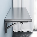Estante plegable de acero inoxidable para montar en la pared - Organizador de cocina sin ensamblaje y resistente al óxido, con almacenamiento abierto para especias, utensilios y ollas - Diseño clásico que ahorra espacio para cocinas modernas, almacenamie