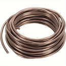 1 Rollo de Alambre Flexible para Bonsái Resistente - 4mm de Grosor x 23 Pies de Largo, Aluminio Anodizado Antioxido Marrón, Soporte para Plantas y Arreglos Florales, Ideal para Jardineros Profesionales y Casuales, Uso Interior/Exterior, Diseño Enrollado,