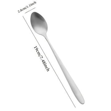 1pc, Cuchara Divertida Para Amantes Del Café, Regalos Para Mujeres Hombres, Regalos De Cumpleaños De Acción De Gracias Navidad Para Amantes Del Café Hija Hijo Mamá Papá Abuela Abuelo, Cuchara De Café De Acero Inoxidable Grabada