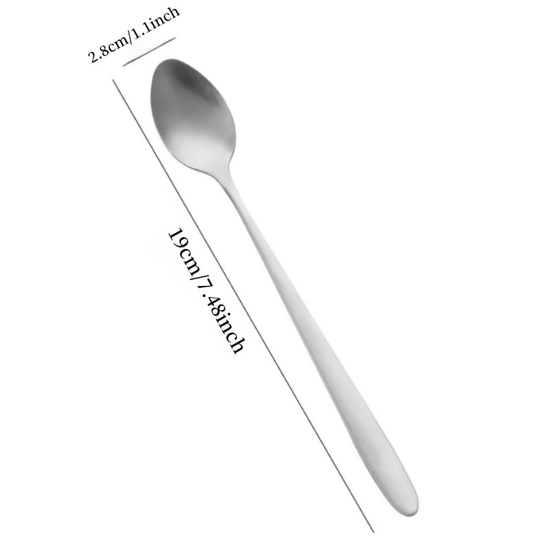 1pc, Cuchara Divertida Para Amantes Del Café, Regalos Para Mujeres Hombres, Regalos De Cumpleaños De Acción De Gracias Navidad Para Amantes Del Café Hija Hijo Mamá Papá Abuela Abuelo, Cuchara De Café De Acero Inoxidable Grabada