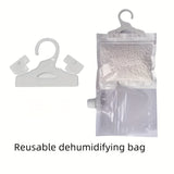 3 piezas de bolsas deshumidificantes reutilizables - Perfectas para armarios, dormitorios y baños. Diseñadas para una absorción efectiva de la humedad, kit de dormitorio y hogar a prueba de humedad, hechas de silicona, deshumidificador de armario | Contr