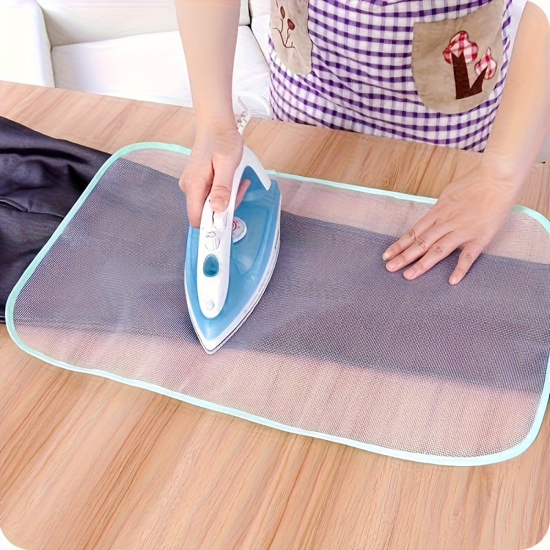 Funda para tabla de planchar resistente al calor, 1 unidad - Material ABS duradero, superficie antideslizante con mango ergonómico para planchar seguro y fácil, compatible con la mayoría de planchas, funda para tabla de planchar resistente al calor, cuid
