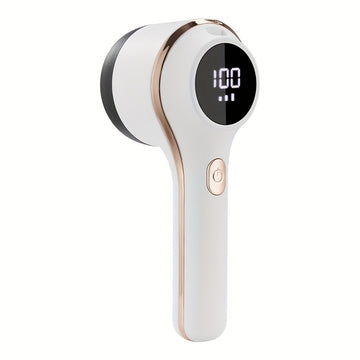 TOOP Afeitadora de Tela Portátil con Pantalla Digital - Recargable por USB, Diseño de 6 Cuchillas para Ropa y Uso Doméstico